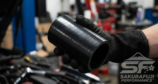 Straight Silicone Coupler Hose - 4-Ply Reinforced Black (3" Length)