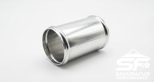 Aluminum Joiner Pipe Coupler - Bead Rolled Ends (3" Length)