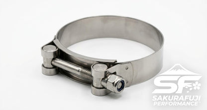 Stainless Steel T-Bolt Clamp - Heavy Duty for Silicone Couplers