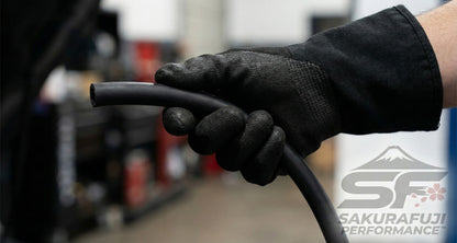 High Performance Silicone Vacuum Hose Kit - Black (10ft Roll)