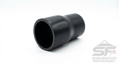 Straight Reducer Silicone Coupler Transition Hose - 4-Ply Black