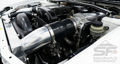 Straight Reducer Silicone Coupler Transition Hose - 4-Ply Black