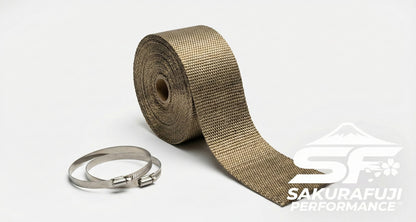 Titanium Exhaust Heat Wrap - 2" x 50ft Roll