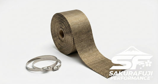 Titanium Exhaust Heat Wrap - 2" x 50ft Roll