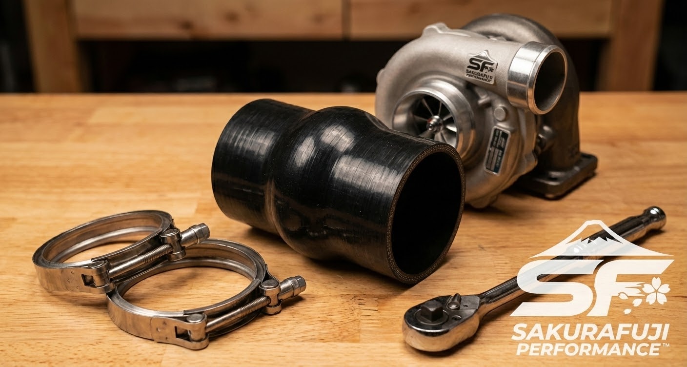 3.0" (76mm) Hump Coupler - 4-Ply Black Silicone Hose