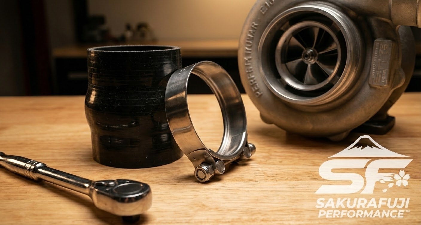 Stainless Steel T-Bolt Clamp - Heavy Duty for Silicone Couplers