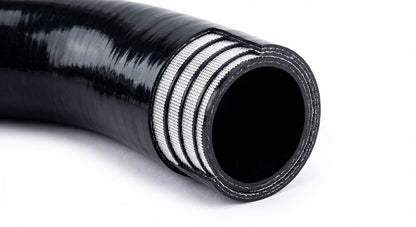 90 Degree Silicone Elbow Coupler Hose - 4-Ply Reinforced Black